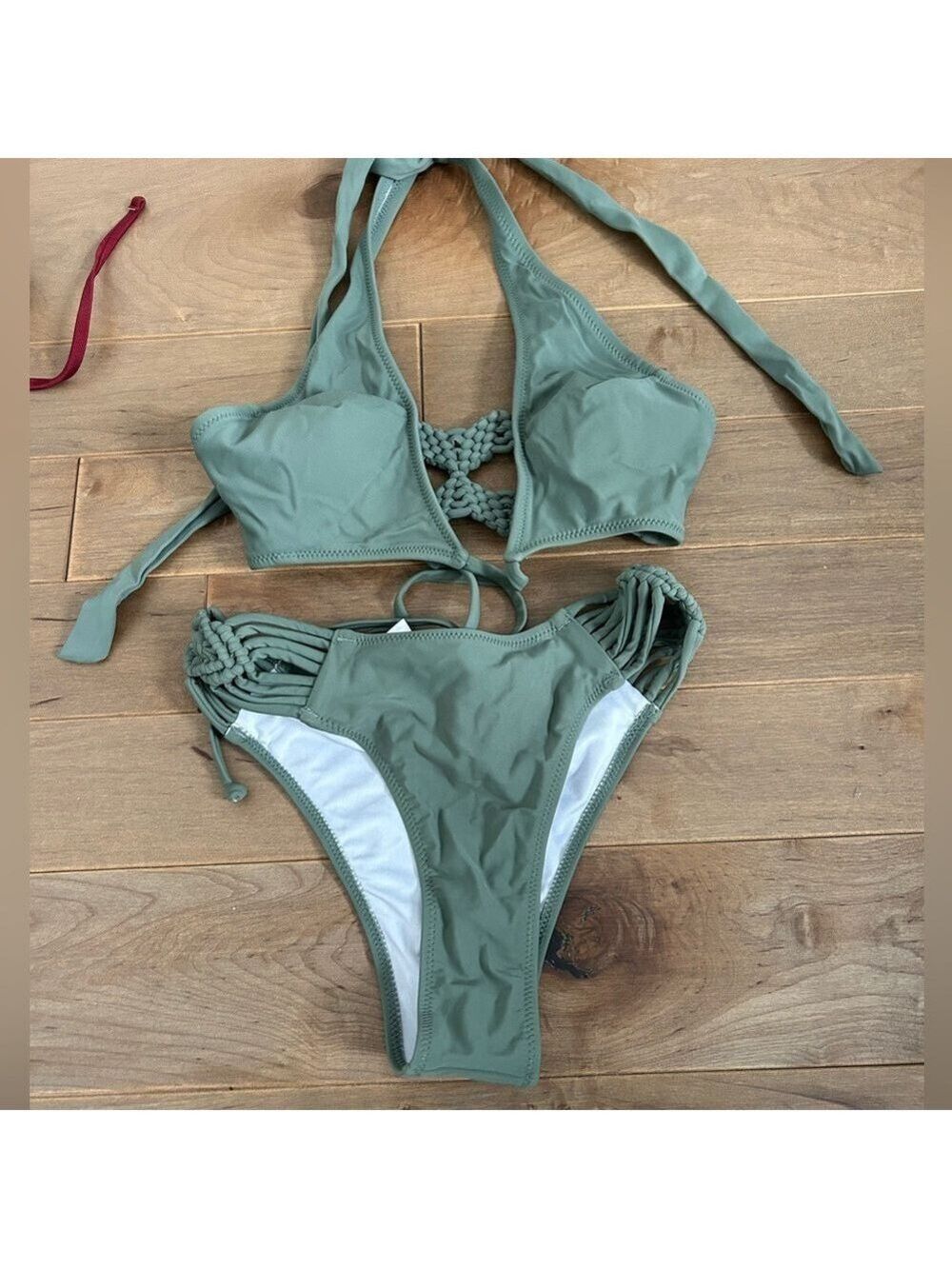 Green bikini